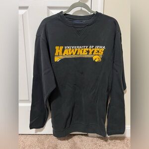 Black Hawkeyes Crewneck Medium